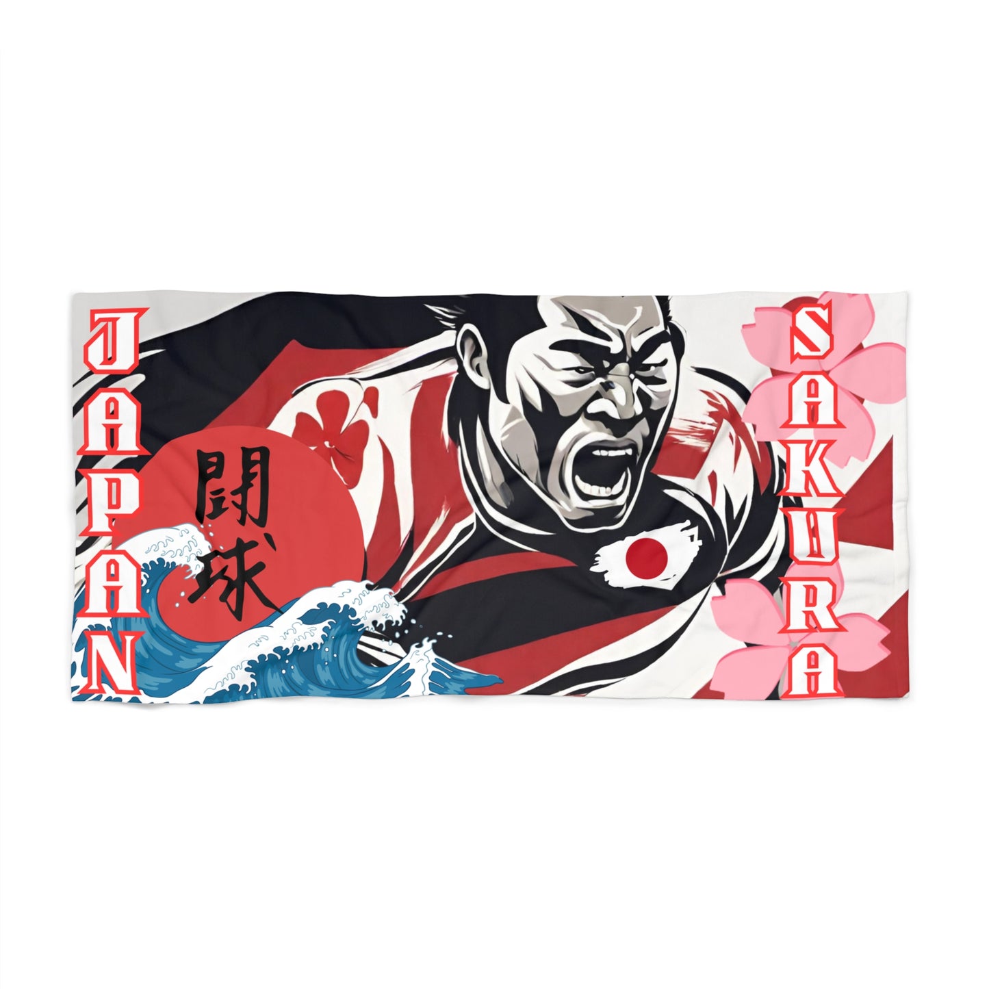 Japan Beach Towel