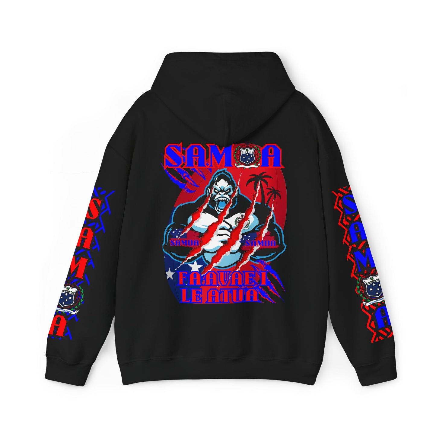 Samoa Hoodie rugby Sweatshirt, supporter pullover, samoa, manu Samoa, samoan rugby, winter, islannder hoodie, unisex