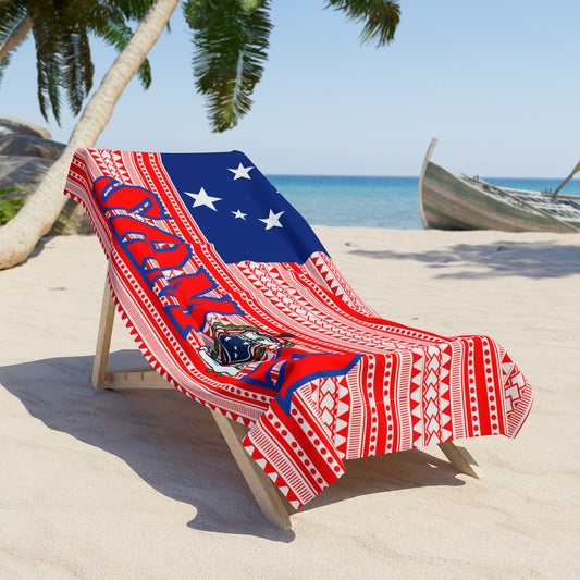 Beach Towel - Samoa Island Design