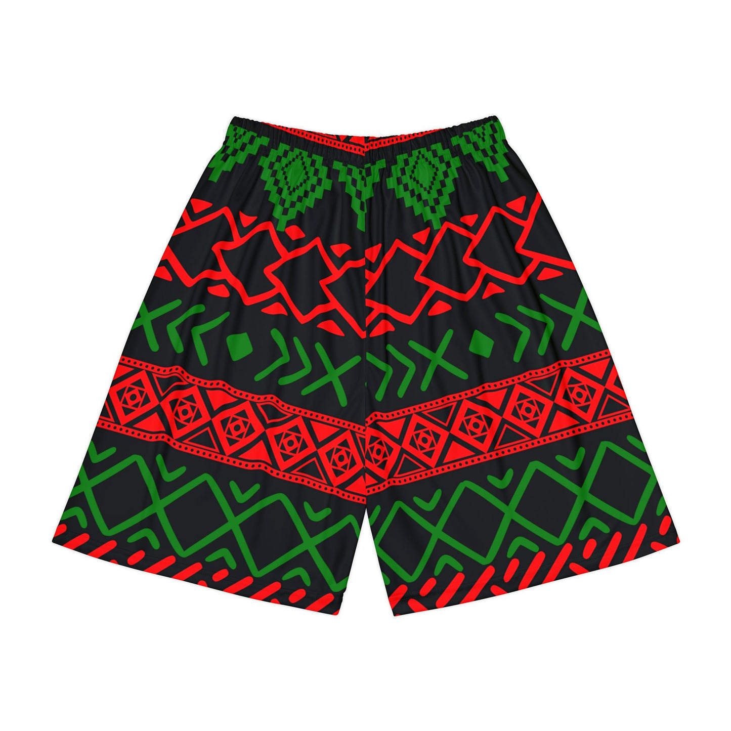 Christmas Reindeer Men's Sports Shorts, Festive Xmas Gift for Jolly Holidays,