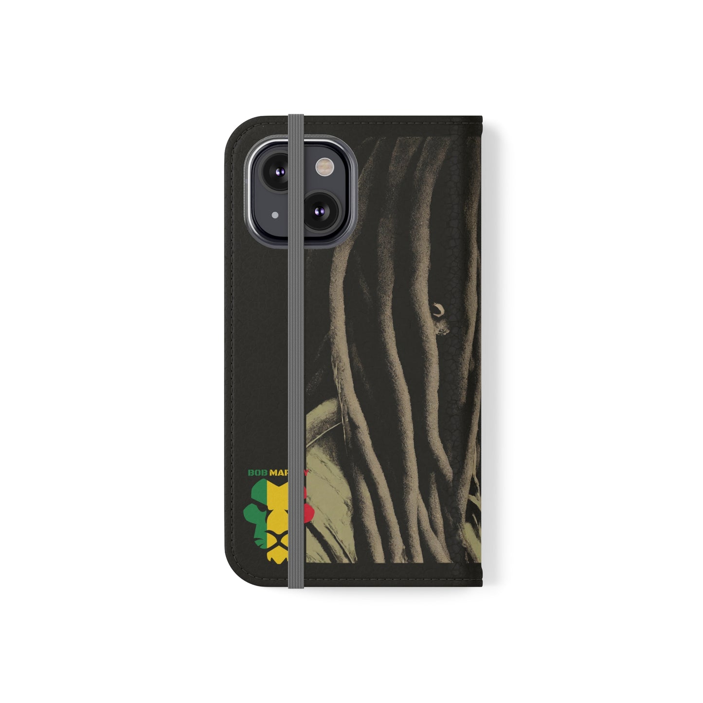 Bob Marley One Legend One Legacy Reggae Rasta Flip Cases