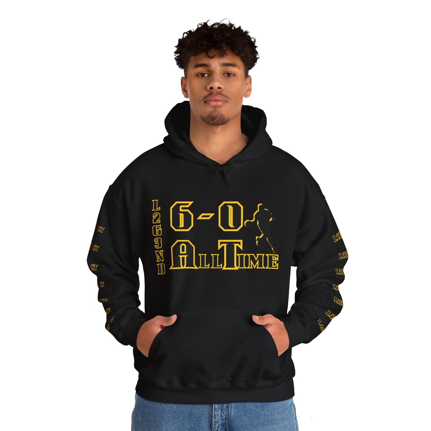 Jordan Hoodie Gold | Vintage 90's Retro Authentic | GOAT Hoodie | Urbanwear Chicago Hooded Sweatshirt | Winter Hoodie