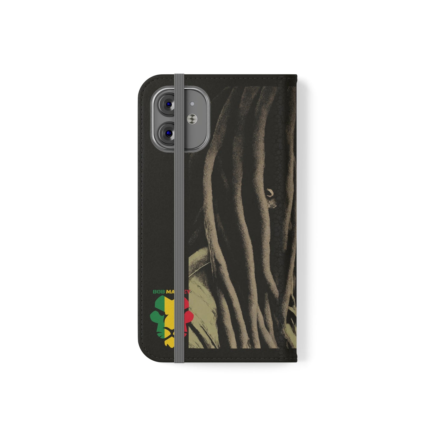 Bob Marley One Legend One Legacy Reggae Rasta Flip Cases