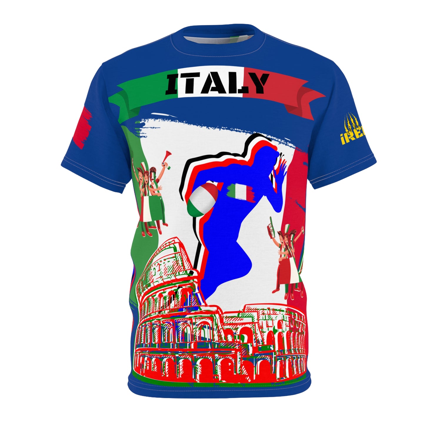 Italy Rugby Supporter T-Shirt 2023