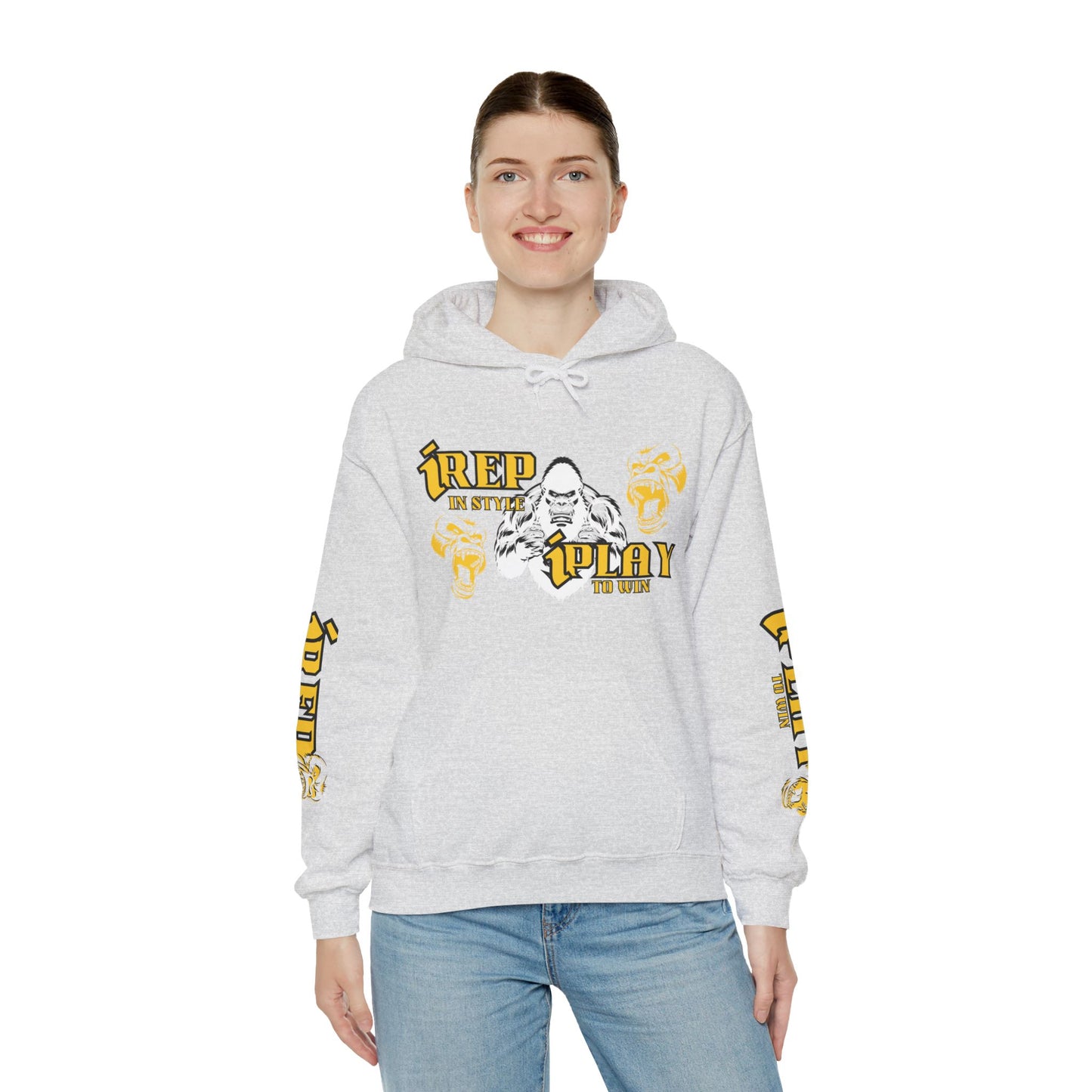 Stylistic Unisex Hoodie - Urban Street Wear Culture - Heavy Blend™iREP iPLAY