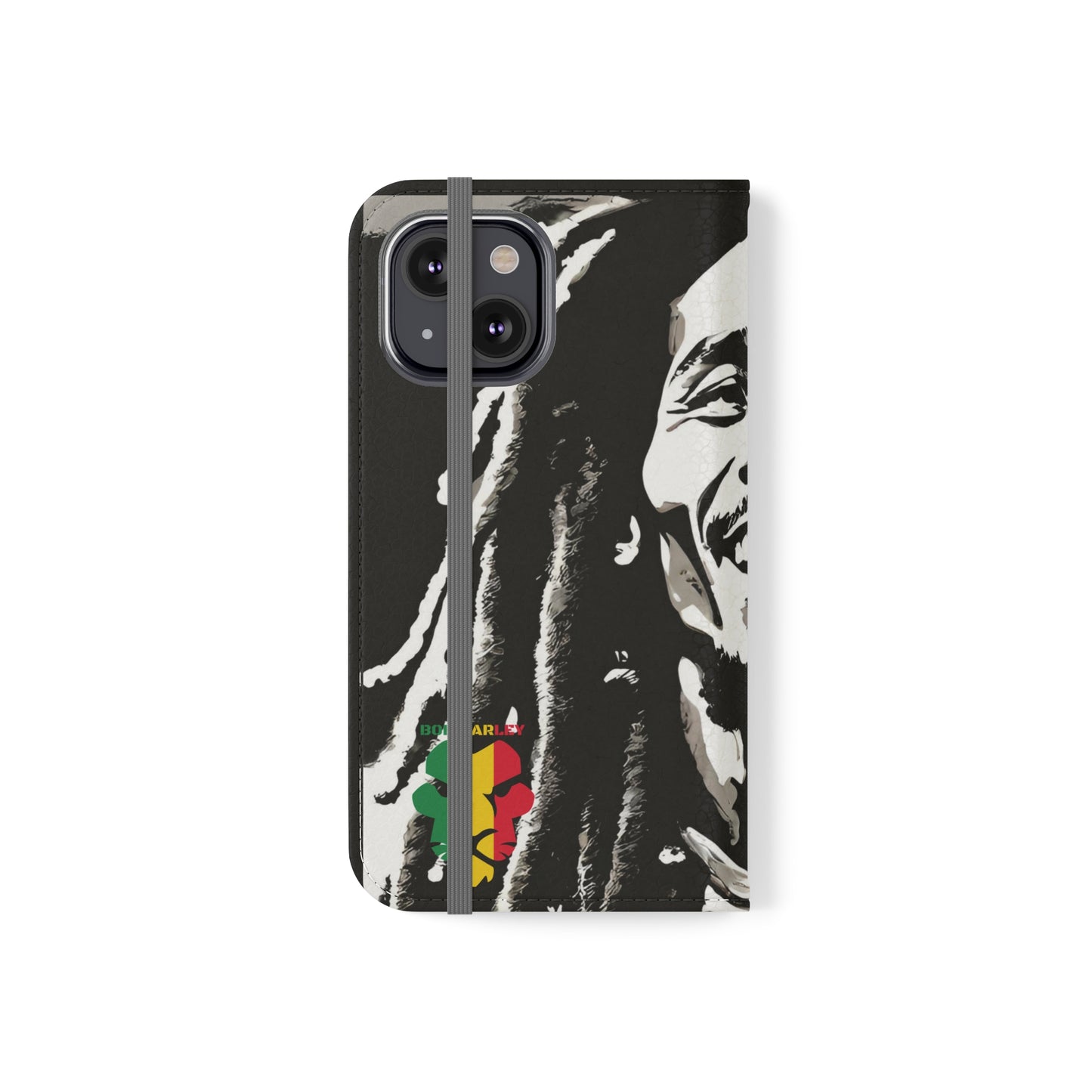 Bob Marley One Legend One Legacy Reggae Rasta Portrait  Flip Cases