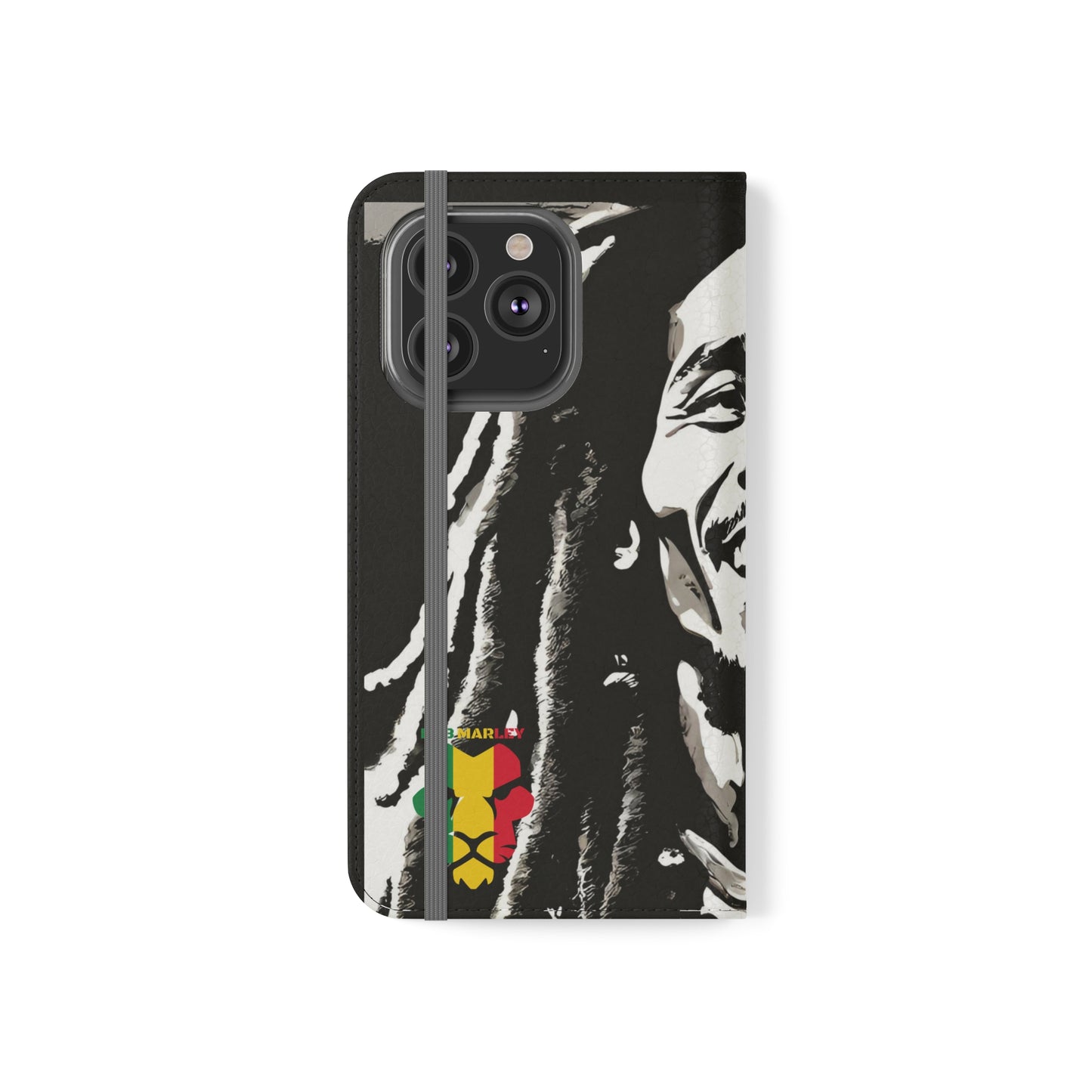 Bob Marley One Legend One Legacy Reggae Rasta Portrait  Flip Cases