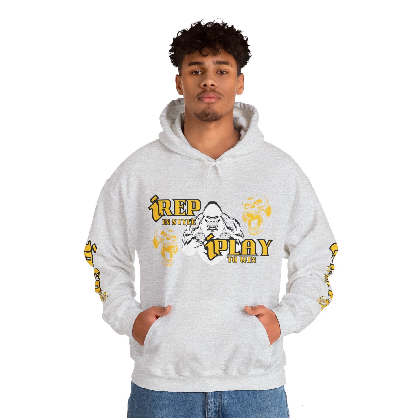 Stylistic Unisex Hoodie - Urban Street Wear Culture - Heavy Blend™iREP iPLAY