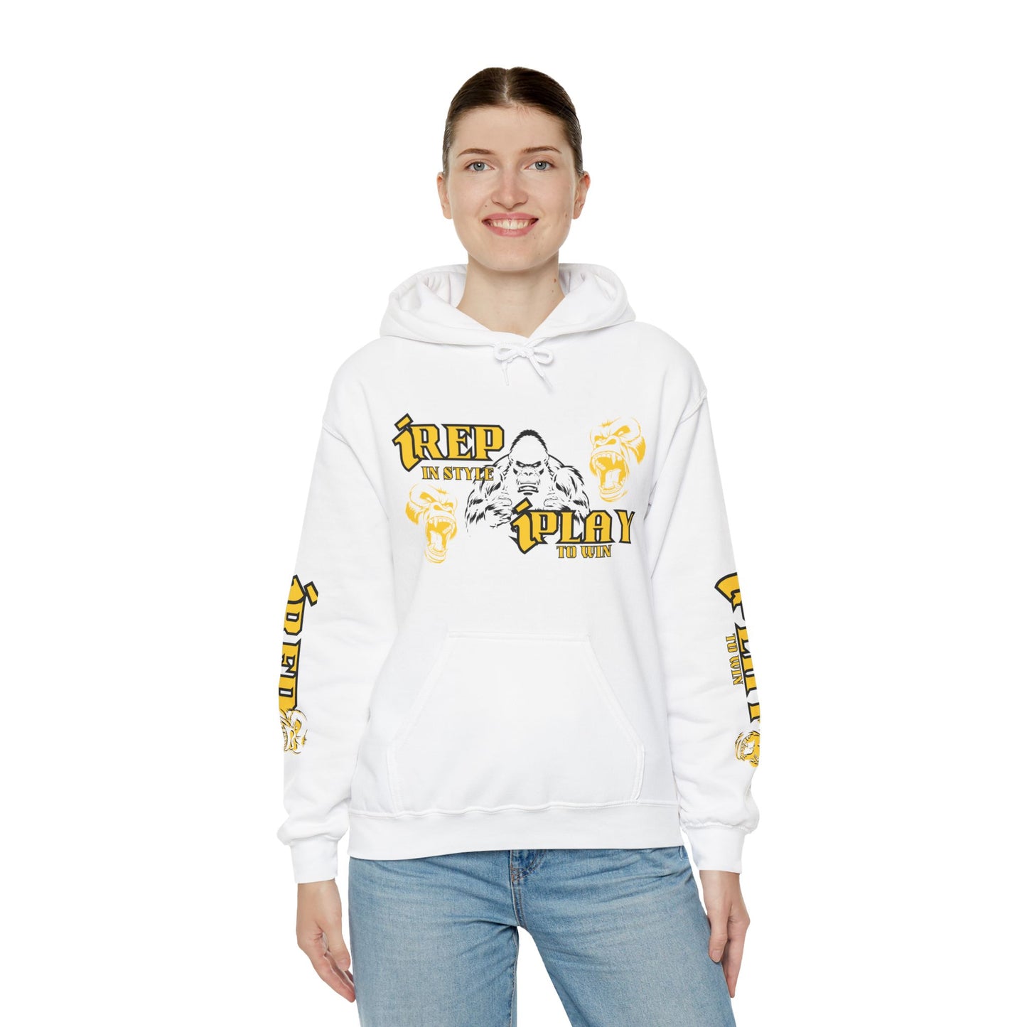 Stylistic Unisex Hoodie - Urban Street Wear Culture - Heavy Blend™iREP iPLAY