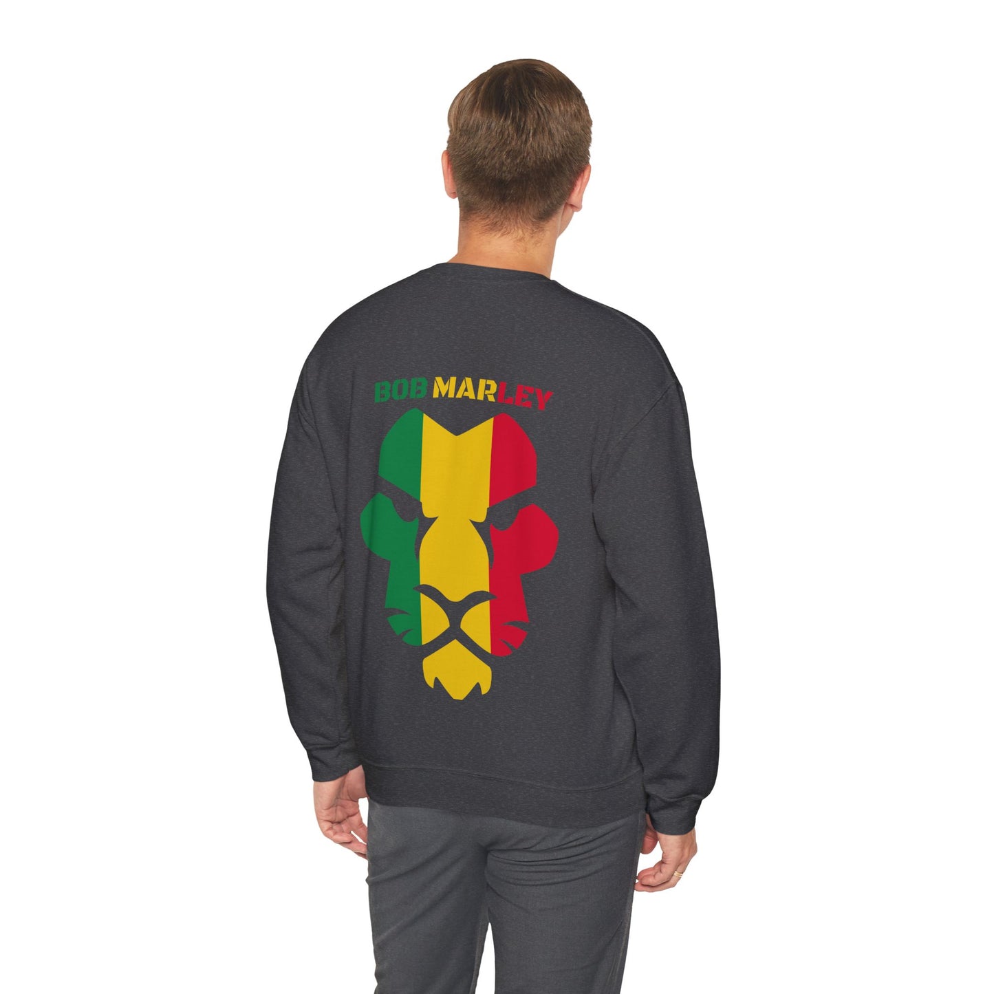 Bob Marley One Love Legacy Reggae Jamaica Rasta Jah Unisex Heavy Blend™ Crewneck Sweatshirt