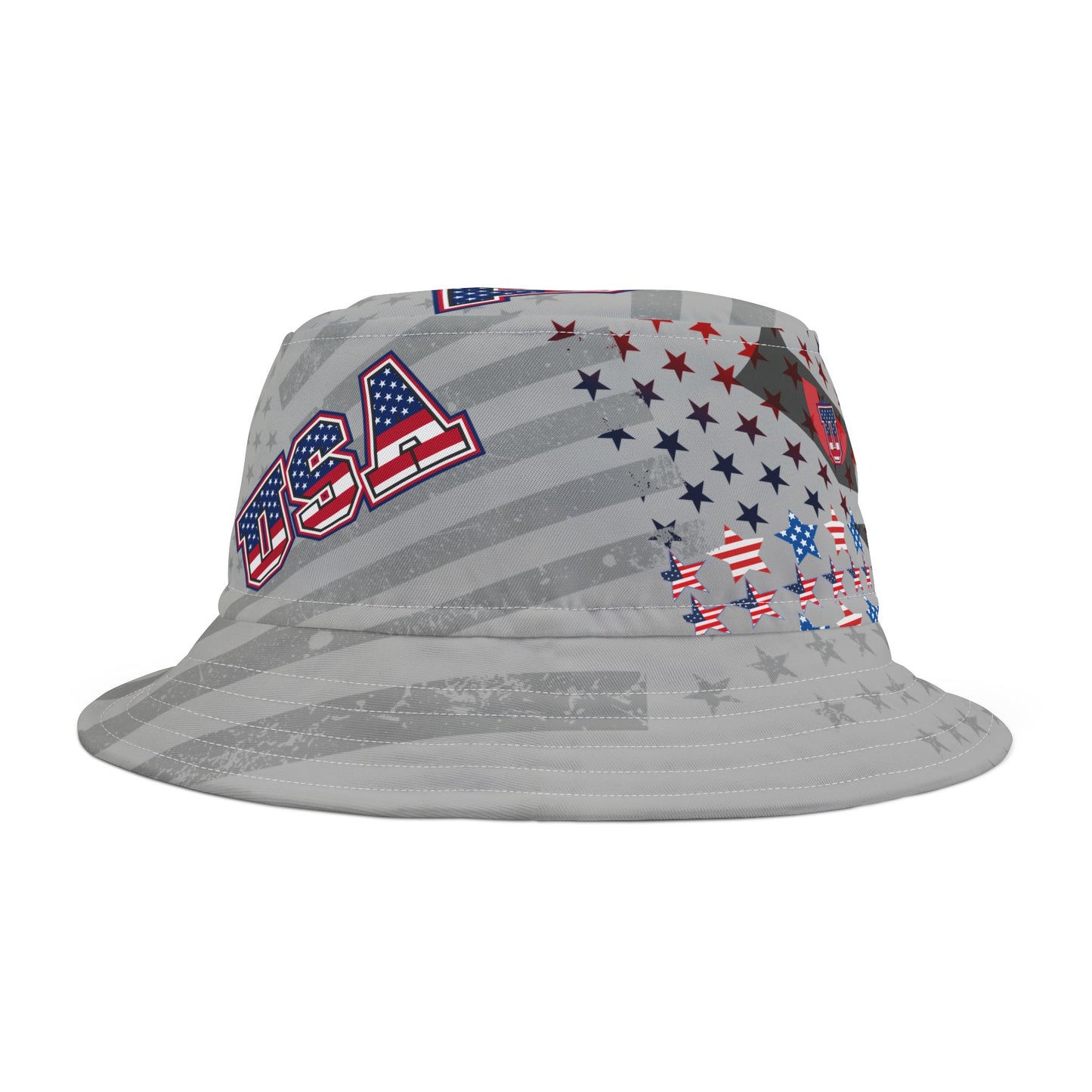 Bucket Hat - USA Eagle Flag Pride