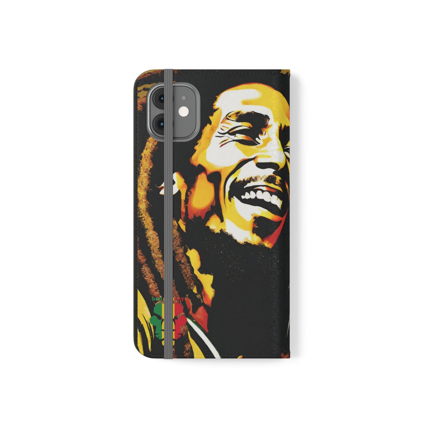 Bob Marley/Lion One Legend One Legacy Reggae Rasta Flip Cases