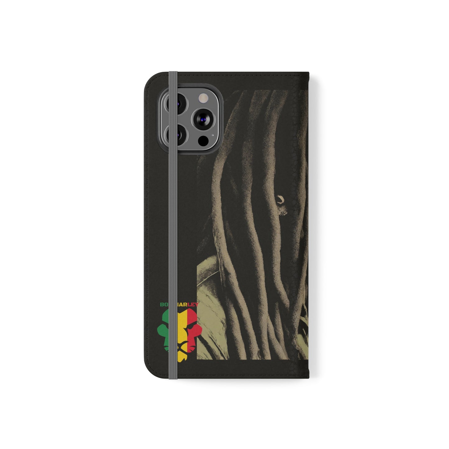 Bob Marley One Legend One Legacy Reggae Rasta Flip Cases