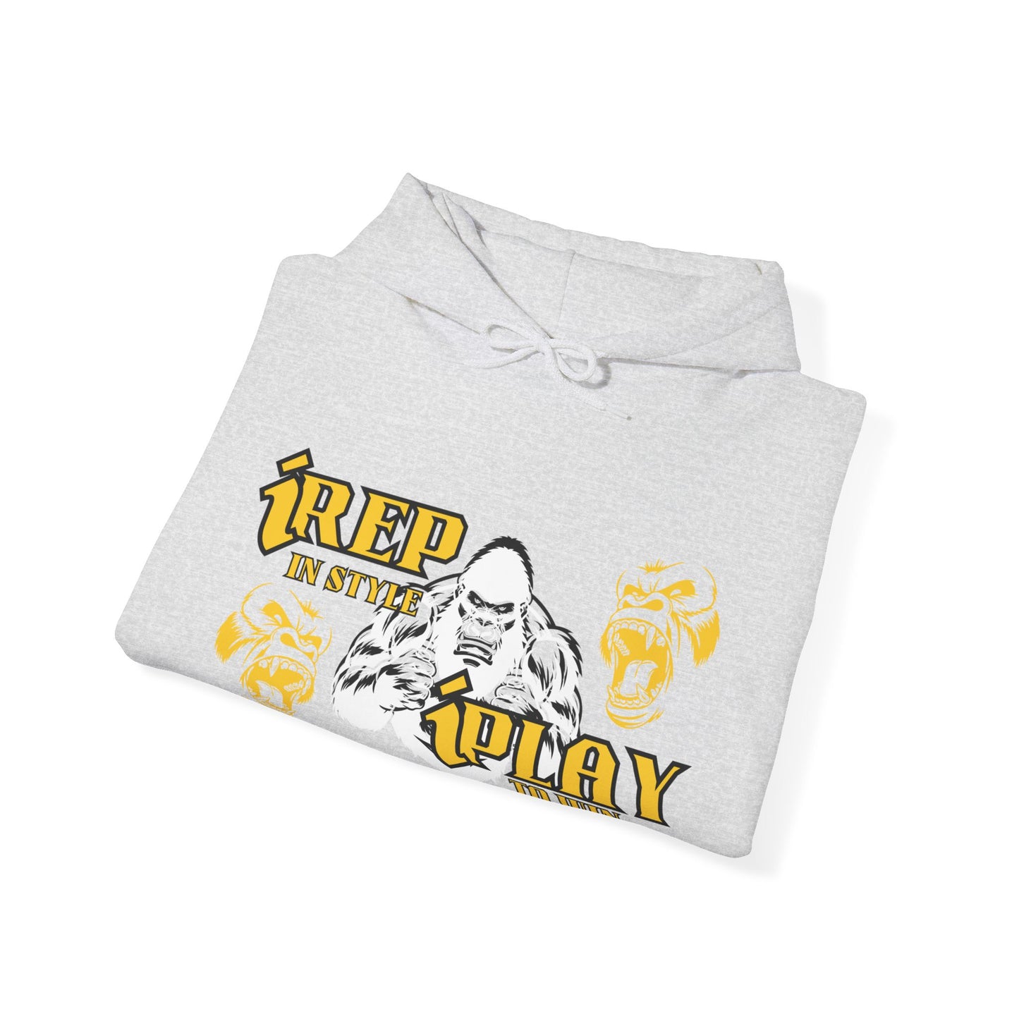 Stylistic Unisex Hoodie - Urban Street Wear Culture - Heavy Blend™iREP iPLAY