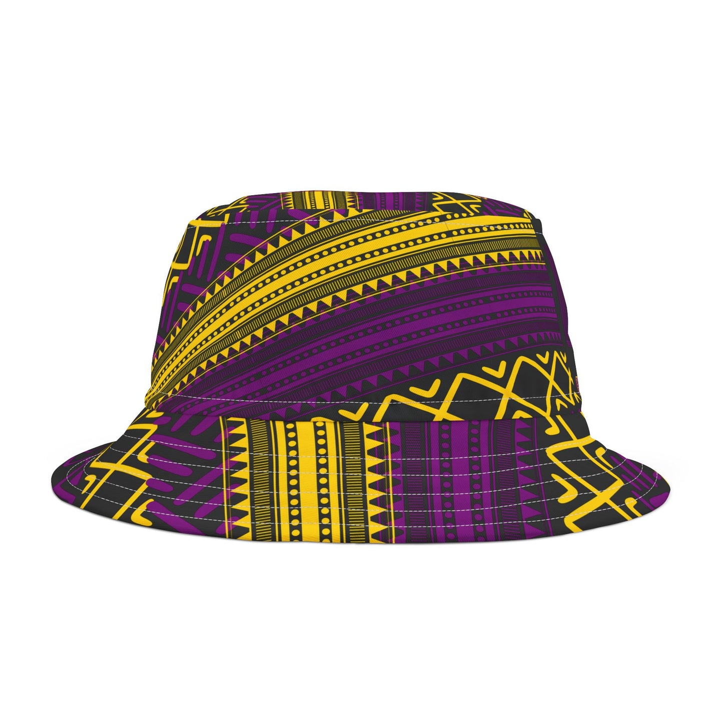 Bucket Hat Los Angeles Purple and Gold LA, LA Bucket Hat, Los Angeles Cap, Purple and Gold Hat, LA City Hat, Trendy Streetwear Cap