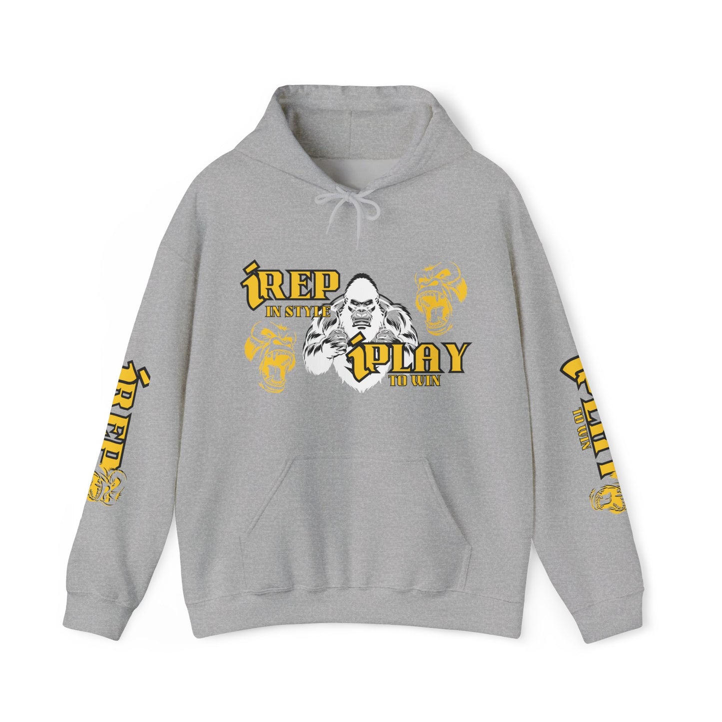 Stylistic Unisex Hoodie - Urban Street Wear Culture - Heavy Blend™iREP iPLAY