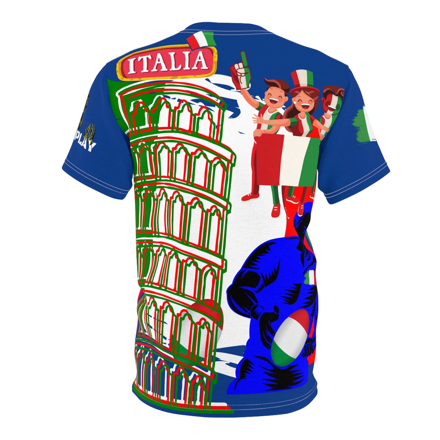 Italy Rugby Supporter T-Shirt 2023