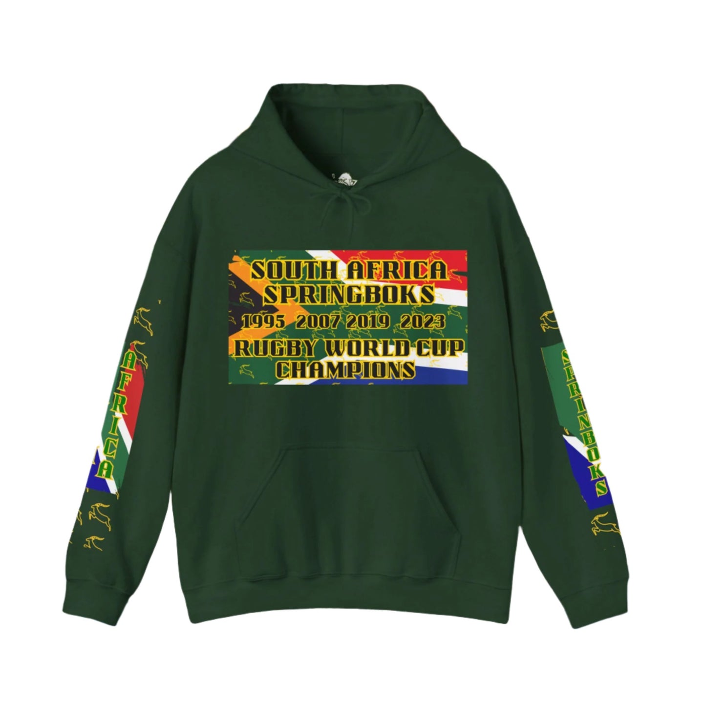 South African Hoodie Sweatshirt, Springboks, Rugby World champions hoodie, Springbok hoodie, pullover, winter gift,