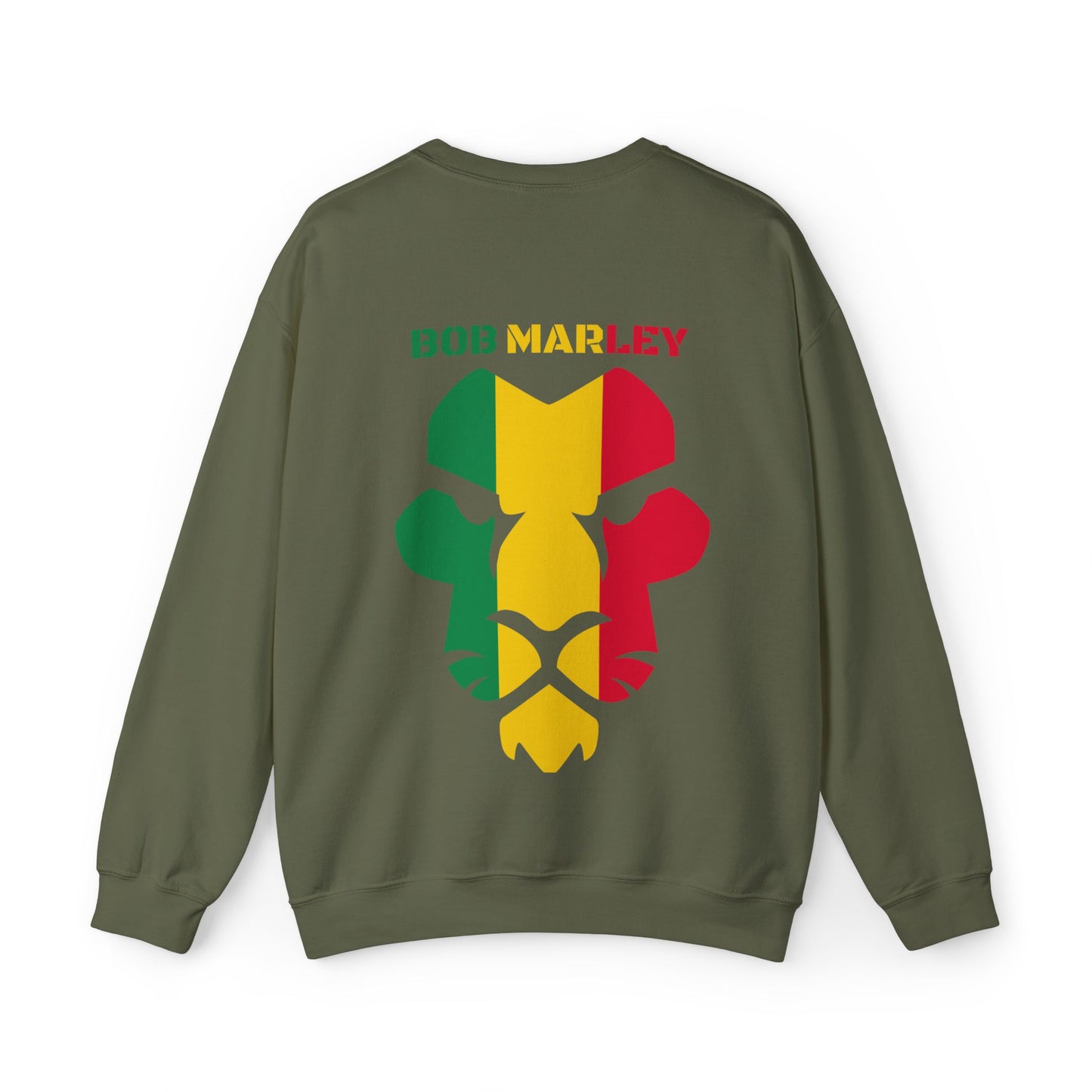 Bob Marley One Love Legacy Reggae Jamaica Rasta Jah Unisex Heavy Blend™ Crewneck Sweatshirt