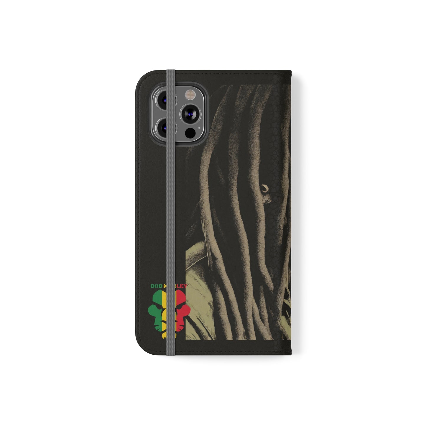 Bob Marley One Legend One Legacy Reggae Rasta Flip Cases