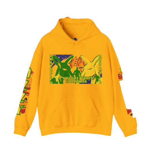 Australia Hoodie, Australian Rugby Sweatshirt, Indigenous Hoodie, Ozzy Rugby Hoodie, Green and Gold Hoodie, Kangaroo Hoodie, Unisex