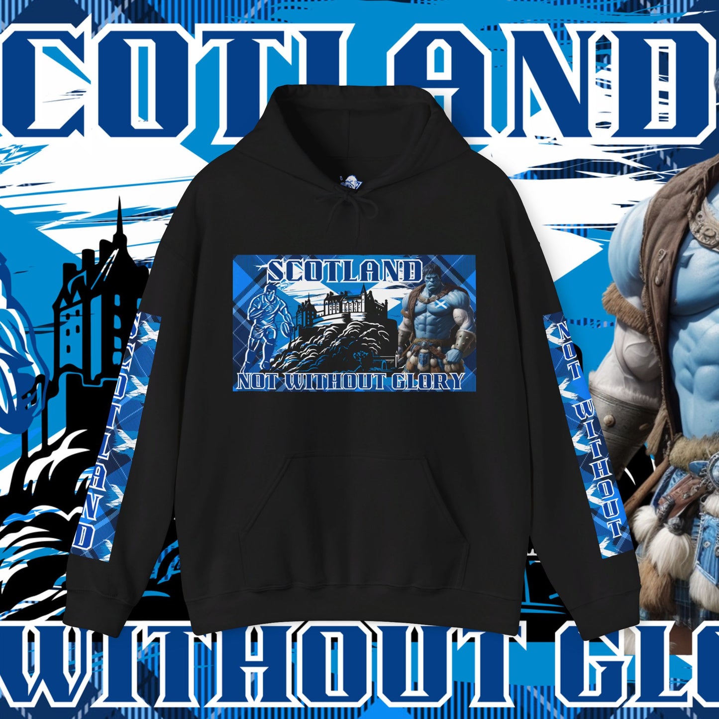 Scotland Hoodie, Scottish rugby Sweatshirt, Pullover, Winter Hoodie, Supporter Hoodie, Edinburgh castle, Rugby