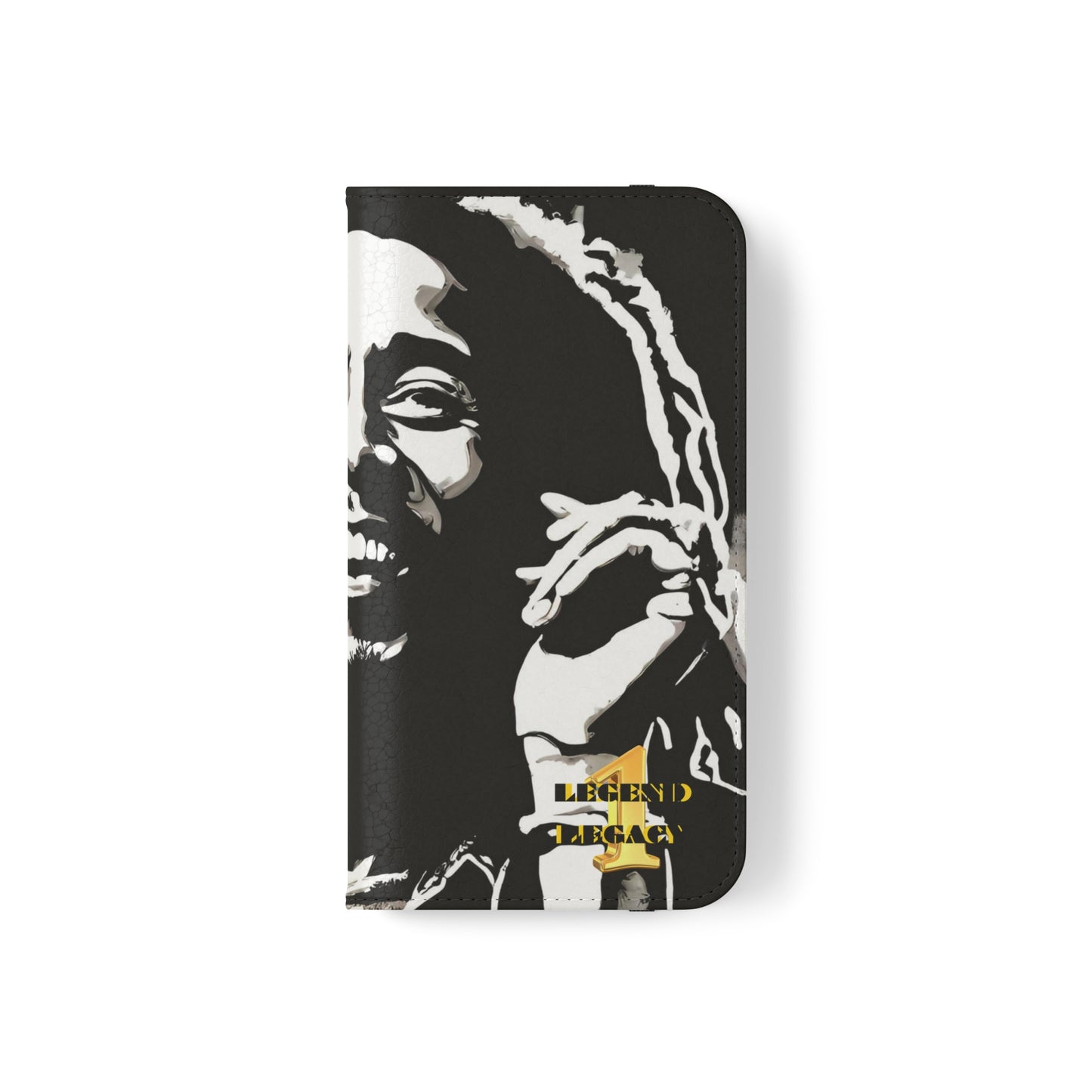 Bob Marley One Legend One Legacy Reggae Rasta Portrait  Flip Cases