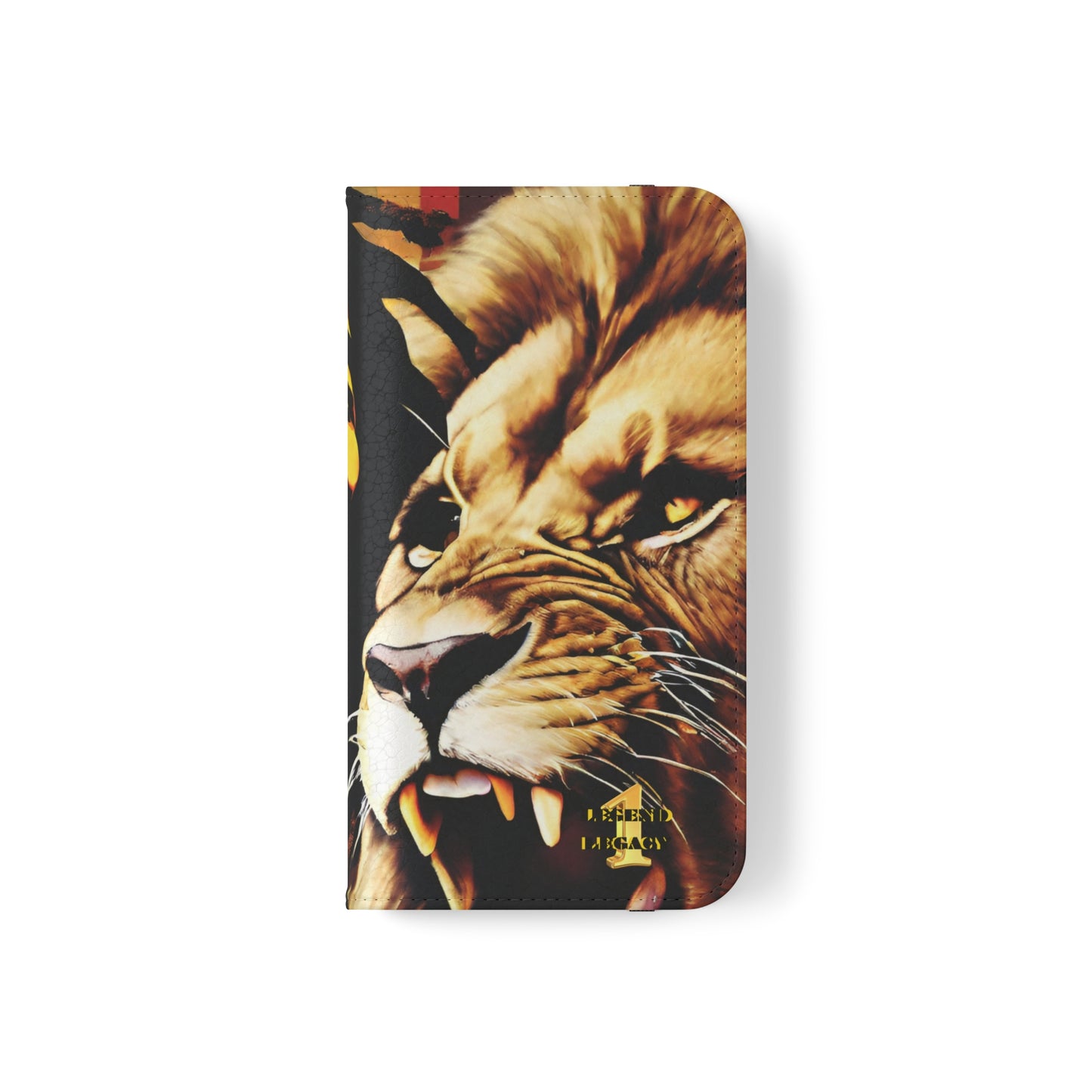 Bob Marley/Lion One Legend One Legacy Reggae Rasta Flip Cases