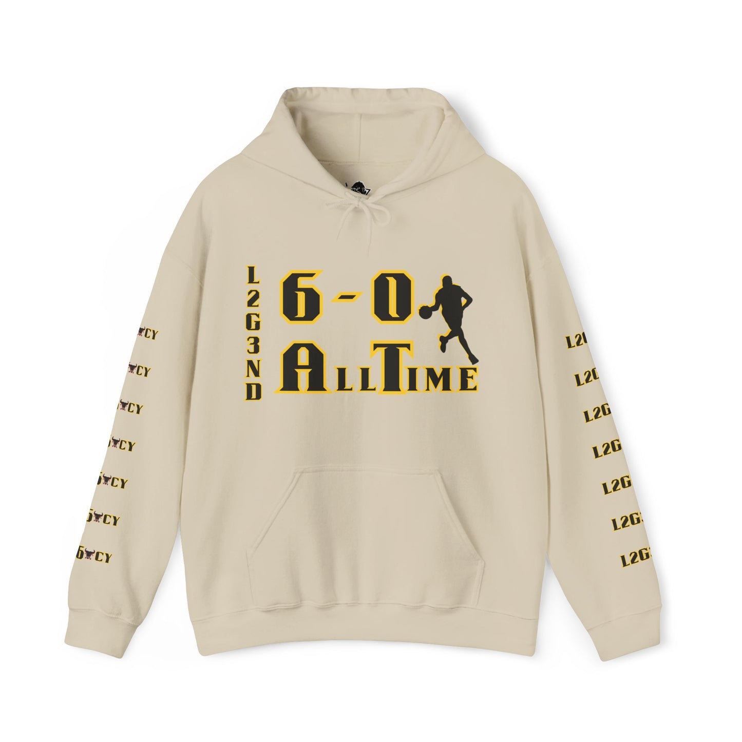 Jordan Hoodie Gold | Vintage 90's Retro Authentic | GOAT Hoodie | Urbanwear Chicago Hooded Sweatshirt | Winter Hoodie