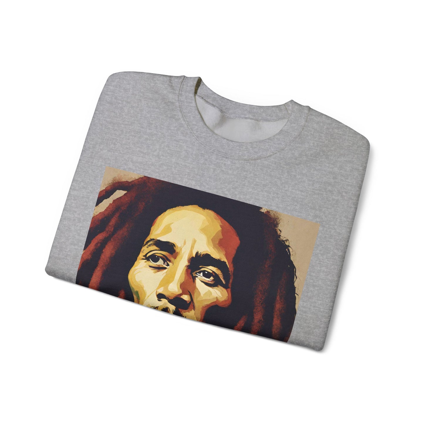 Bob Marley One Love Legacy Reggae Jamaica Rasta Jah Unisex Heavy Blend™ Crewneck Sweatshirt