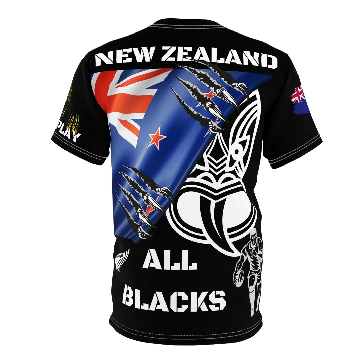 New Zealand Rugby World Cup T-shirt 2023 Red