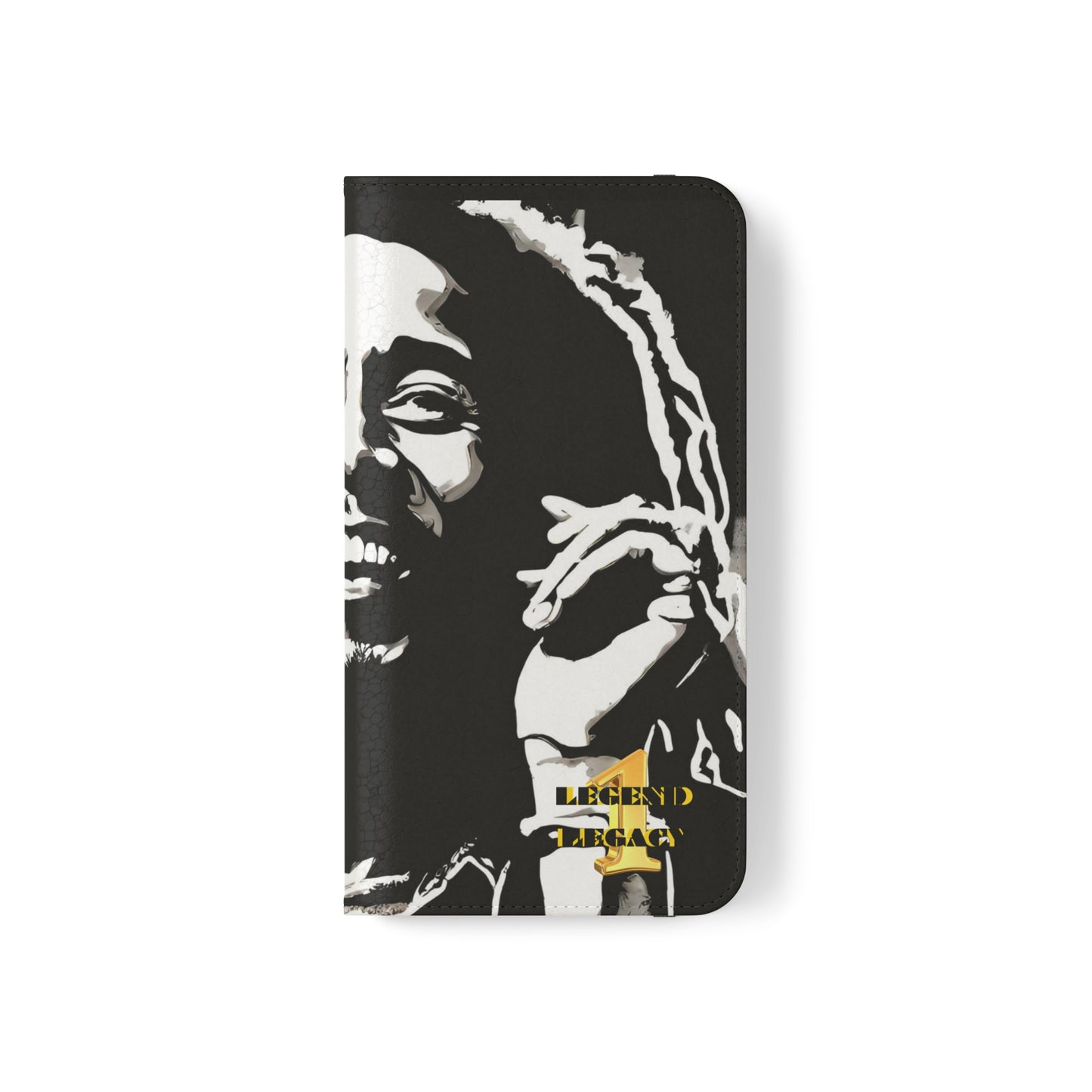 Bob Marley One Legend One Legacy Reggae Rasta Portrait  Flip Cases