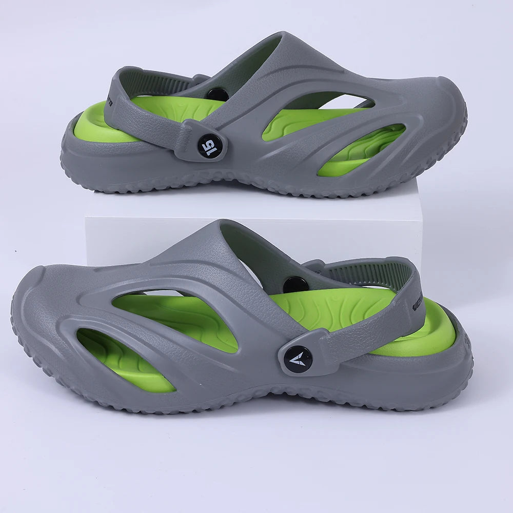 Bebealy Men Sandals Summer Clogs Shoes Women Sandals Outdoor Beach Slippers with Removable Cushion Men's and Women's Clogs Shoes