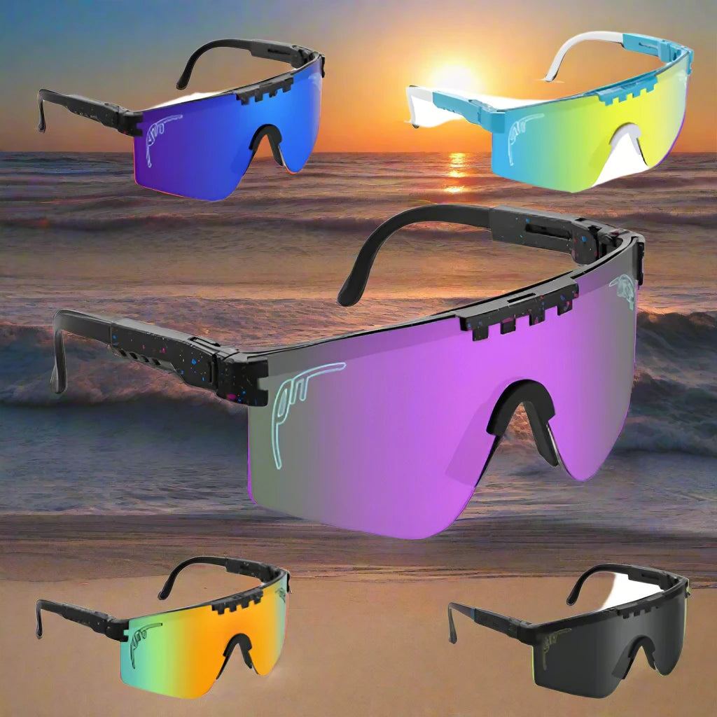 Pit Viper Sun Glasses UV400 Sunglasses Men Women Adults Outdoor Eyewear Sport Goggles Mtb Shades Without Box